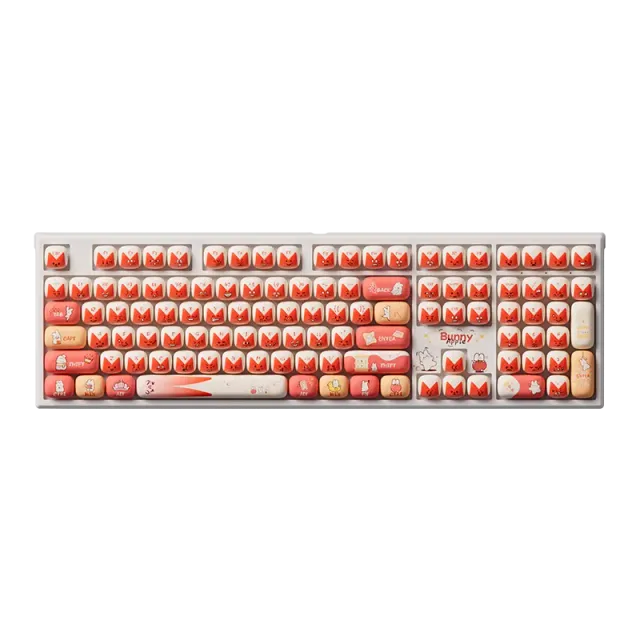 MonsGeek MG108B tastatura mecanica Bunny Apple 108 taste