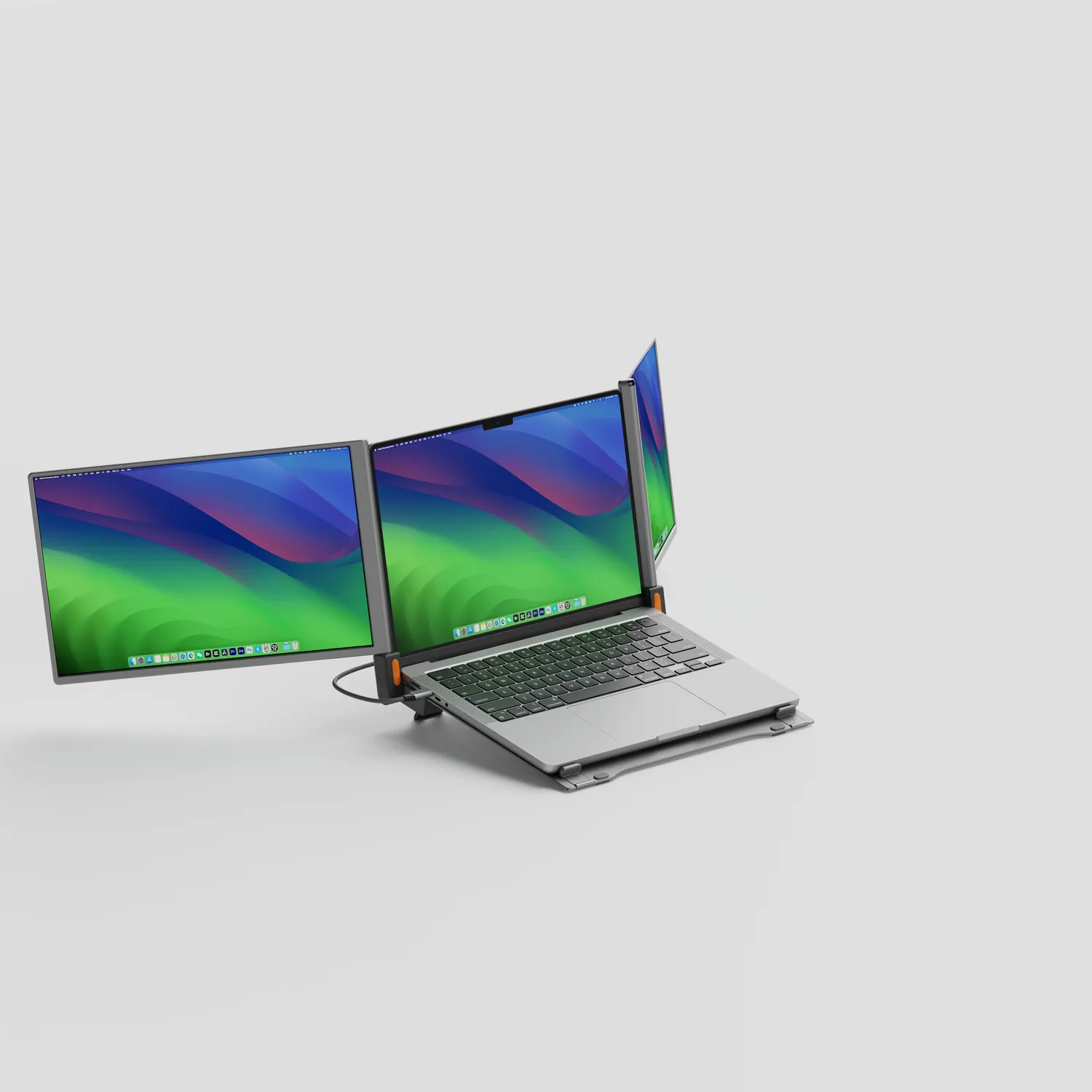 ACEELE Dual-Screen 4K monitor portabil laptop 4K