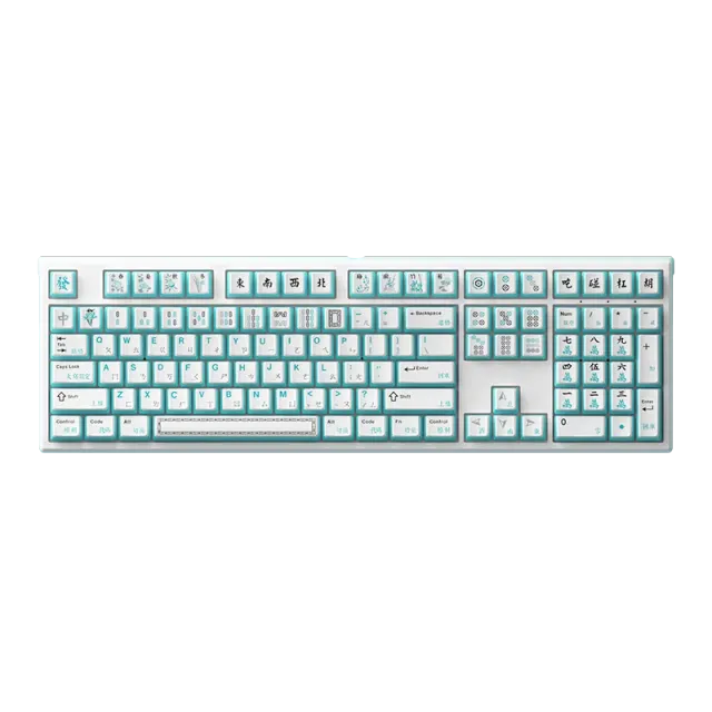 MonsGeek MG108W Mahjong tastatură wireless RGB