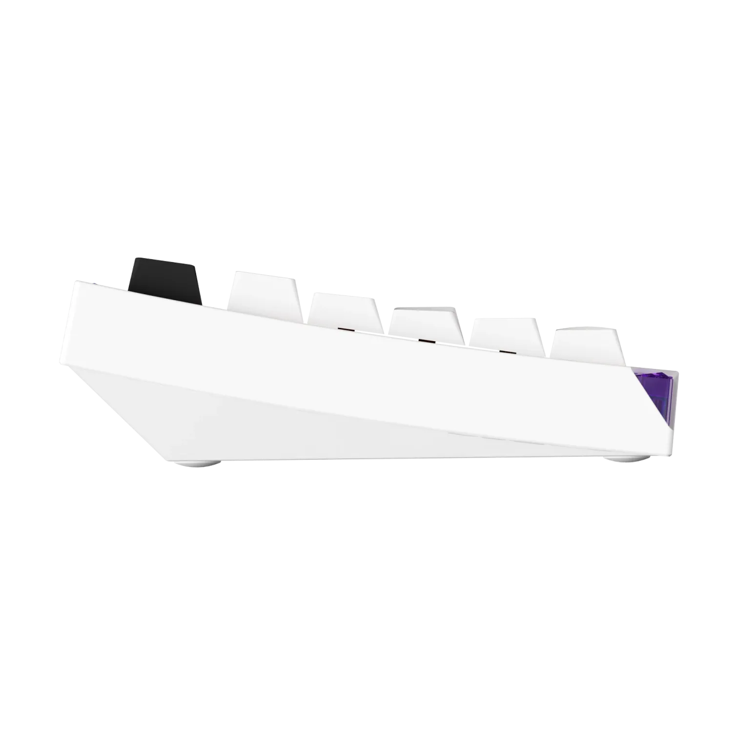 MonsGeek Mineral 01 VIA Black on White tastatura