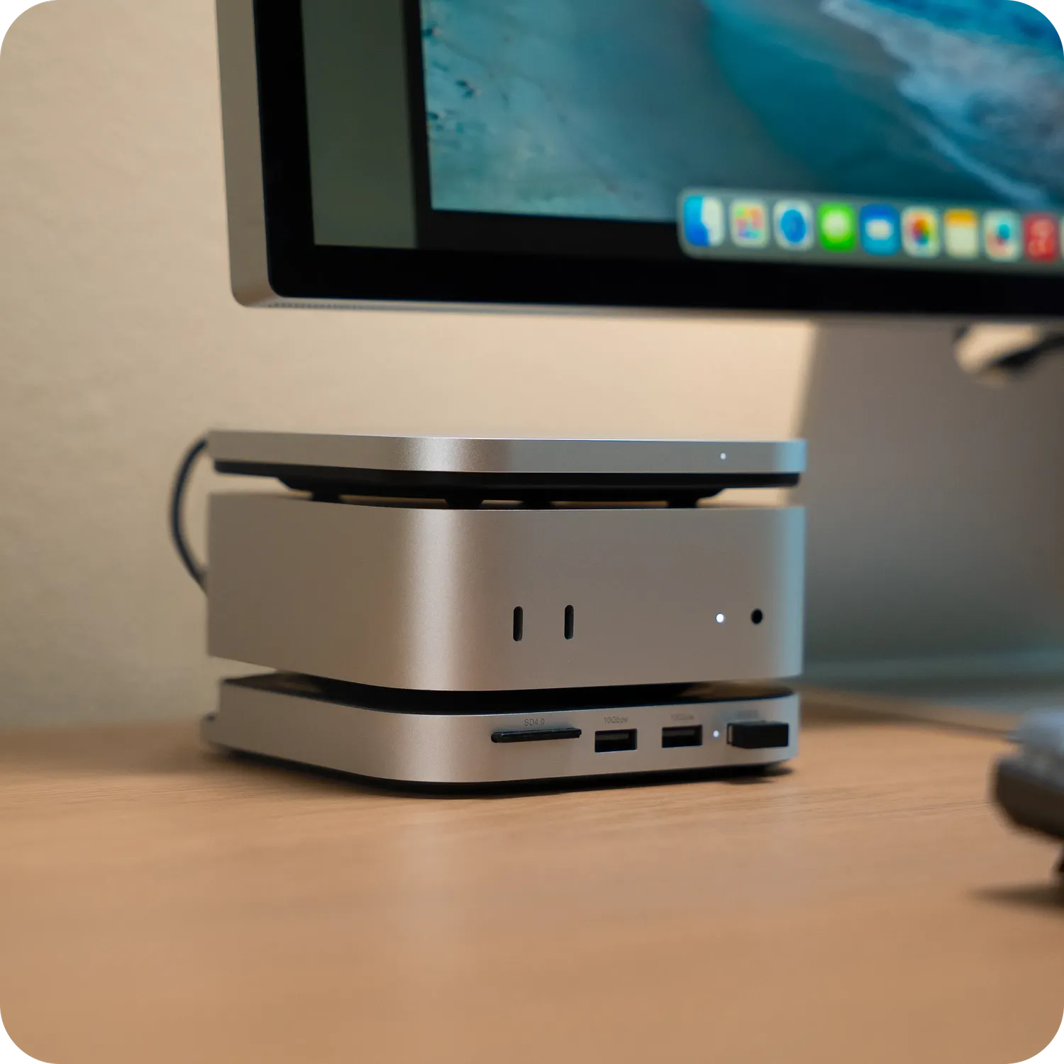 Satechi USB4 Slim carcasa SSD NVMe 8TB 40Gbps