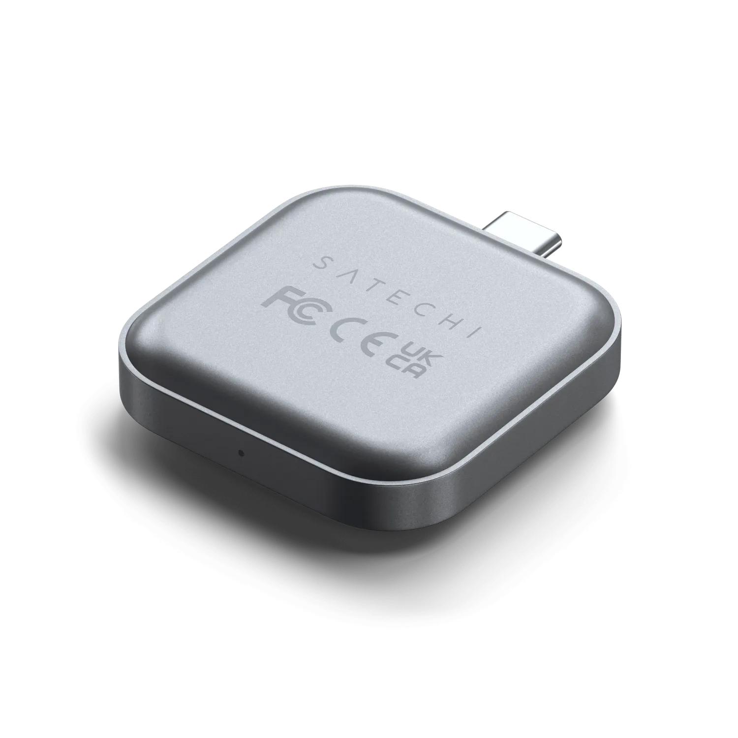 Satechi dock incarcare USB-C magnetic Apple Watch gri