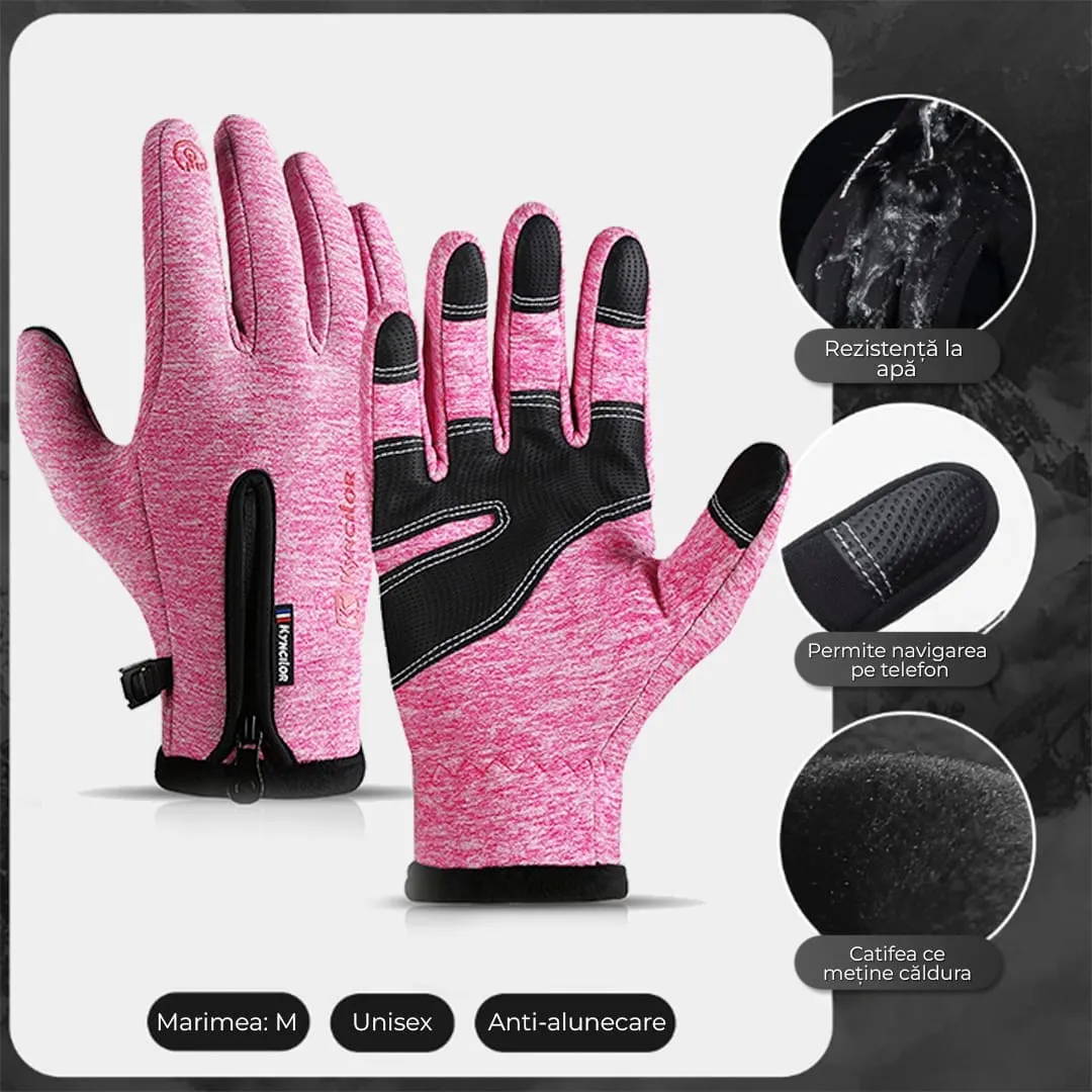 Timebox manusi sport touchscreen roz M rezistente vant