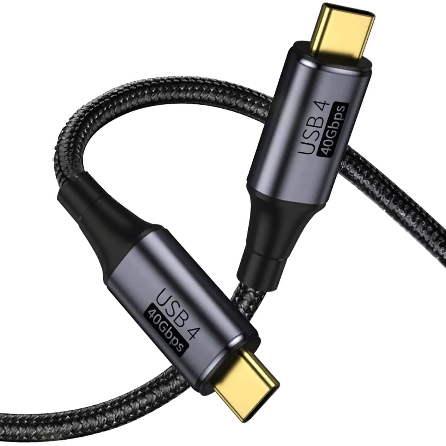 Timebox Cablu Type-C la Type-C 100W 1,2m USB4 10Gbps 4K