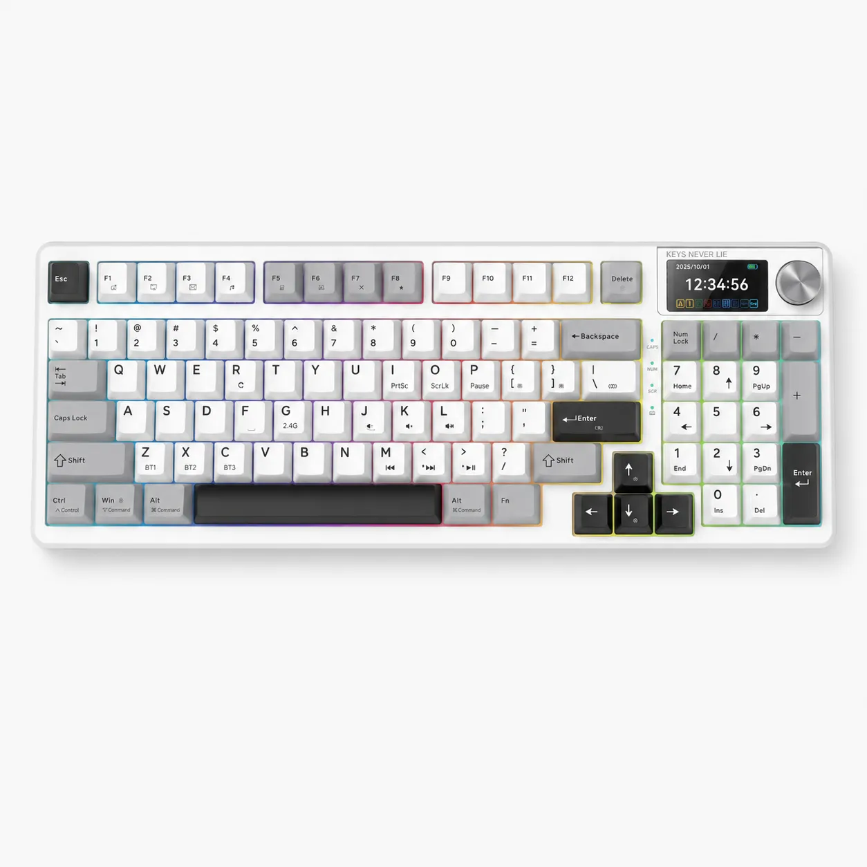 Kemove K94 tastatura mecanica wireless RGB tri-mode