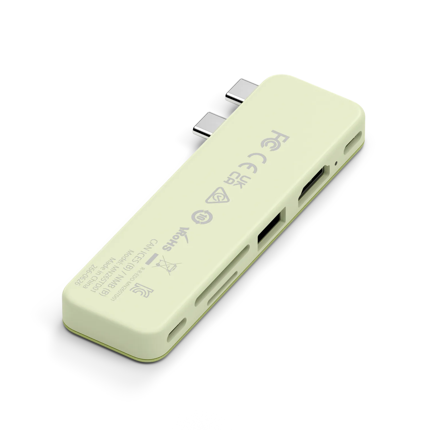 Satechi Snap Hub USB-C MacBook Neo argintiu 6 porturi
