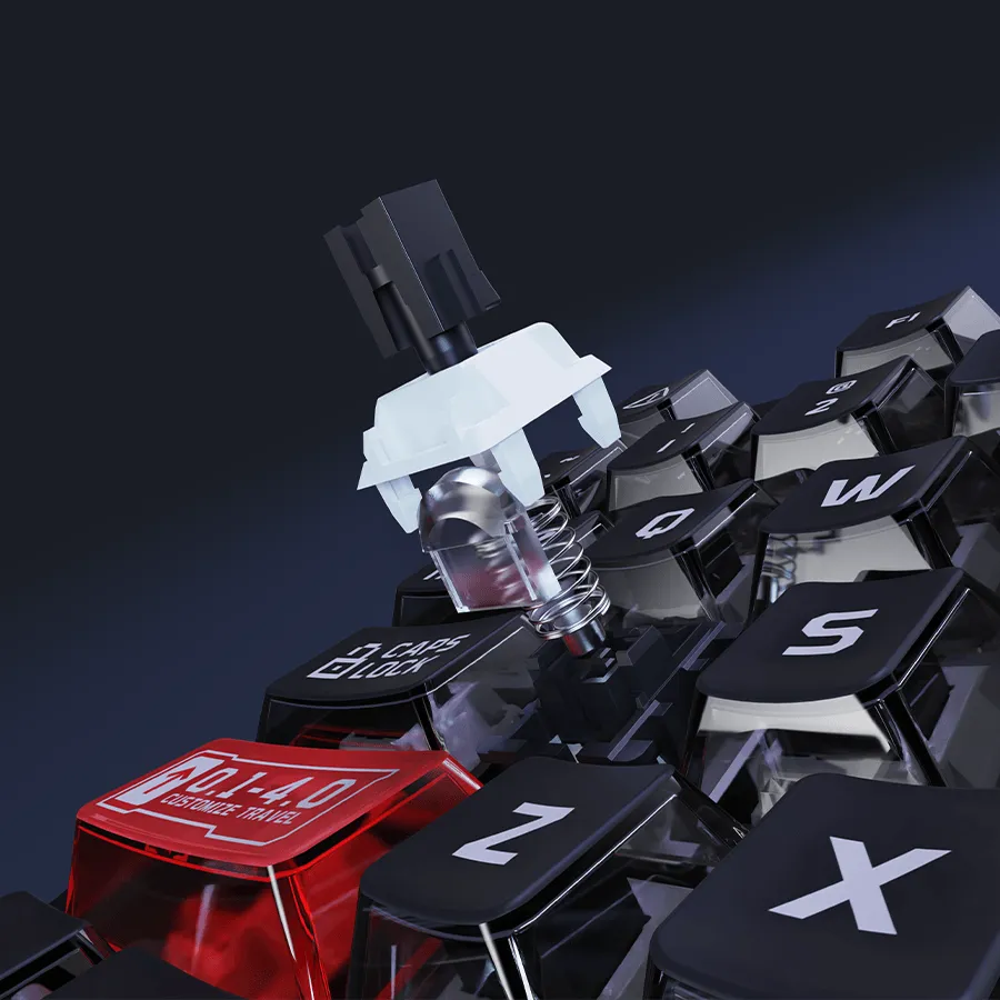Dareu EK75 RT tastatura gaming magnetica neagra