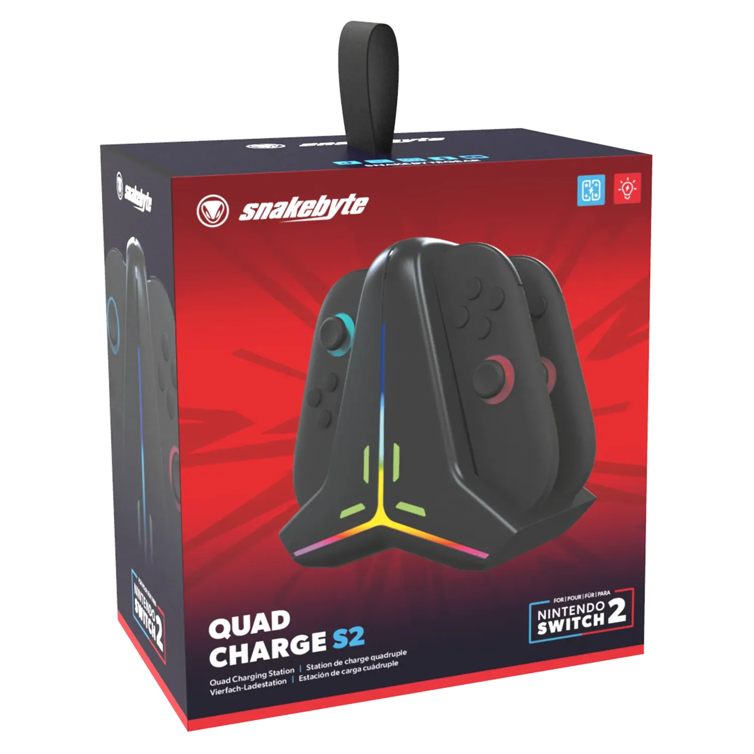 Statie incarcare snakebytes Quad Charge S2 Switch 2