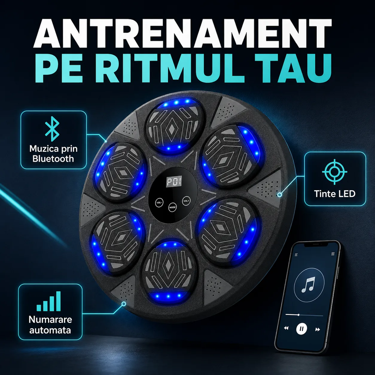 Timebox aparat box perete 40x40cm contor incepatori