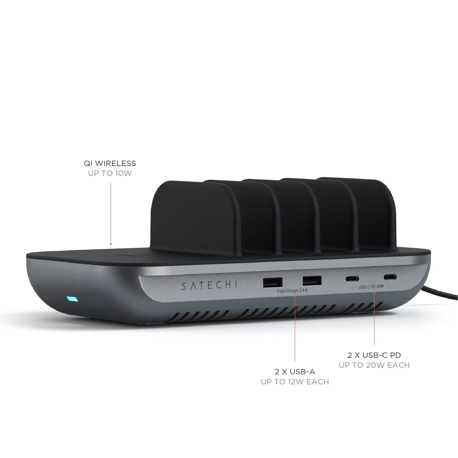 Satechi Dock5 statie incarcare 5 dispozitive EU