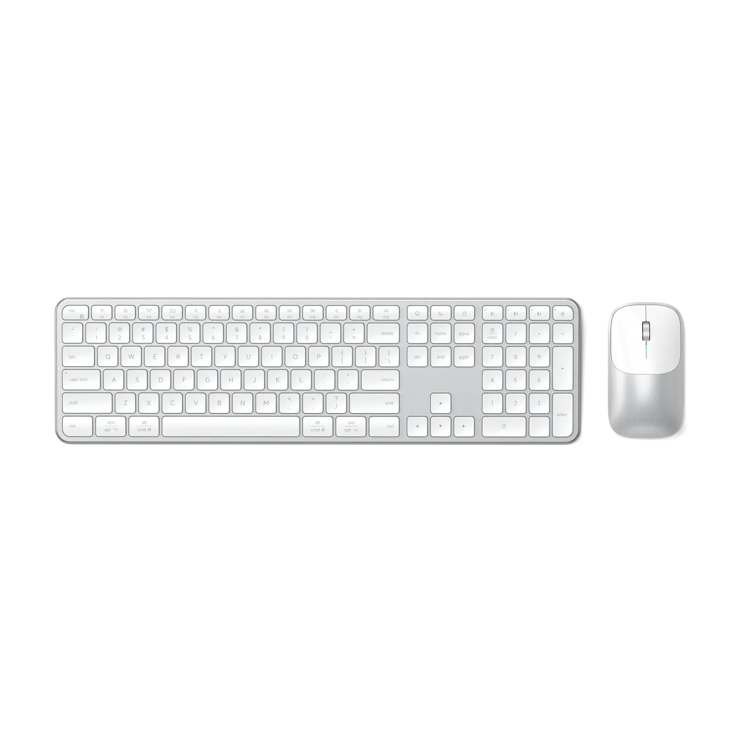 Satechi Slim CEX3 Combo tastatura mouse Space Black