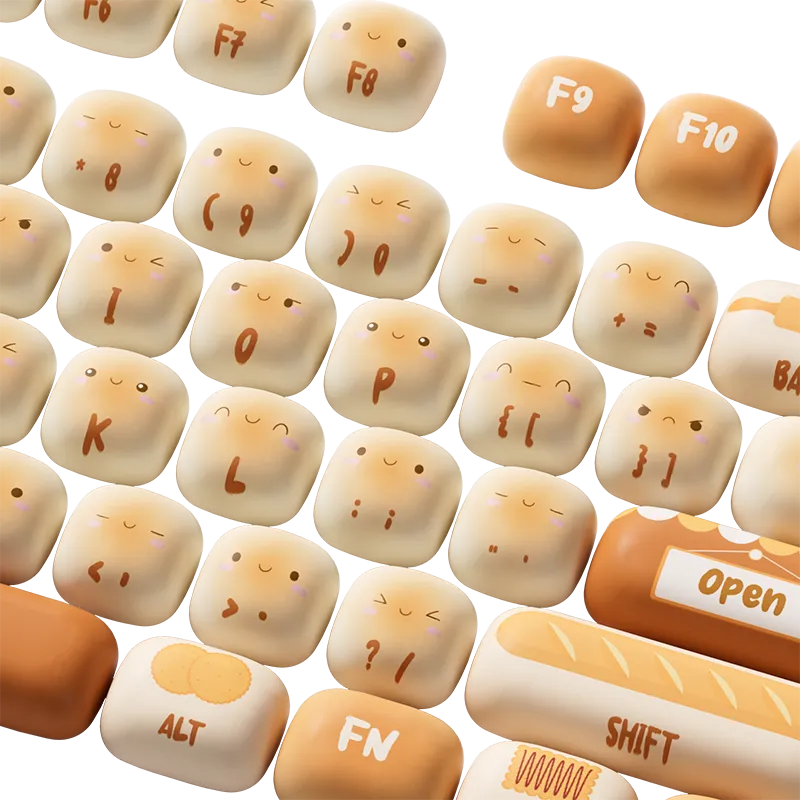 MonsGeek Bun Wonderland set keycaps 138 taste