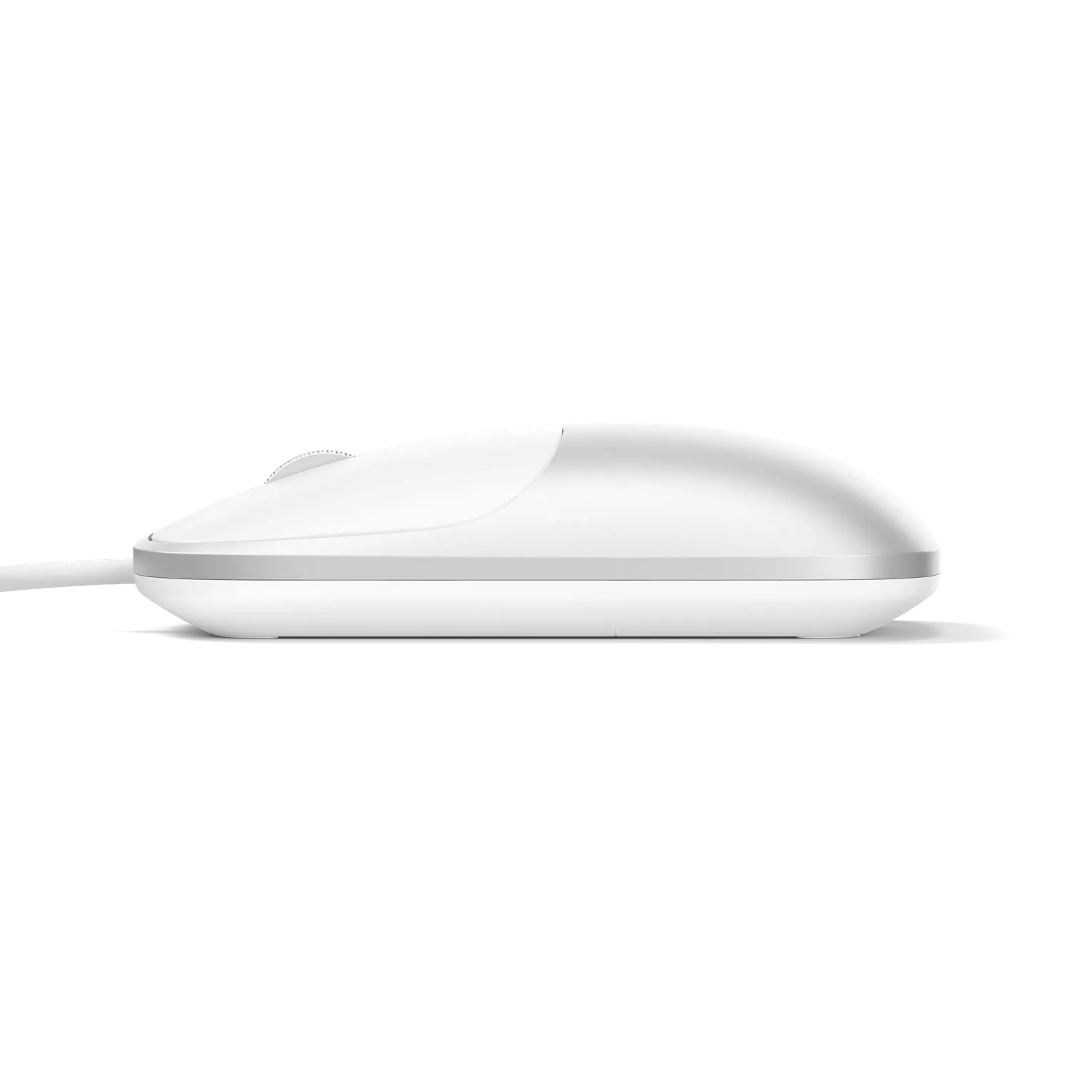 Satechi Slim LX Wired Mouse mouse cu fir Silver
