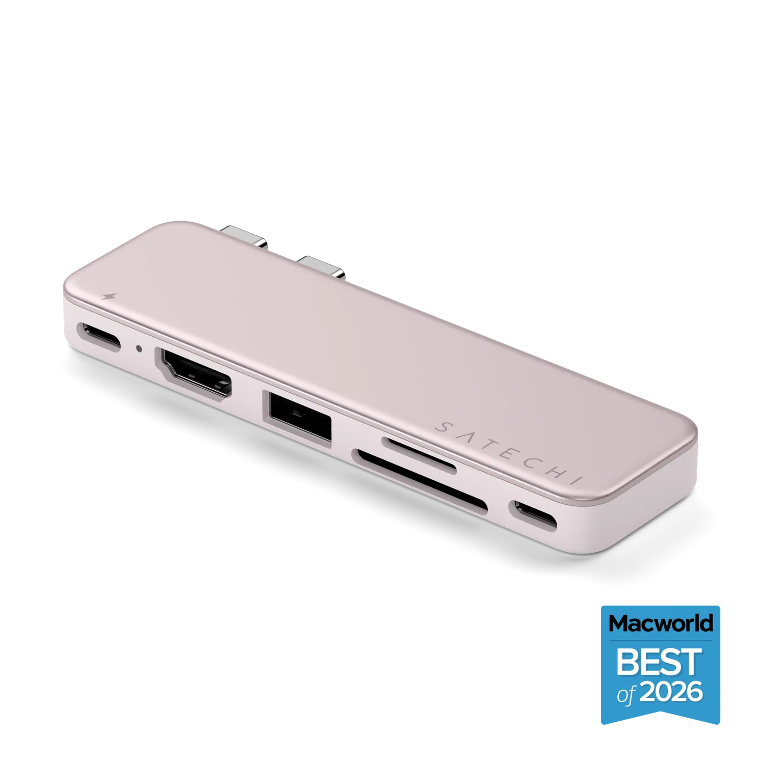 Satechi Snap Hub USB-C MacBook Neo argintiu 6 porturi