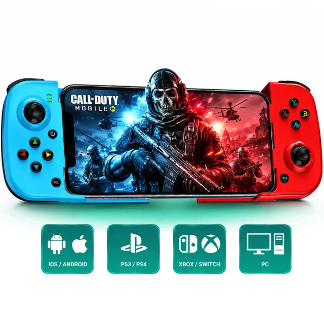 Timebox GamePad controller gaming Rosu wireless Bluetooth
