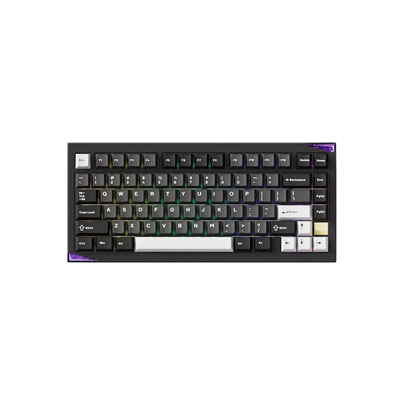MonsGeek Gem 01 VIA tastatura gaming Black Silver