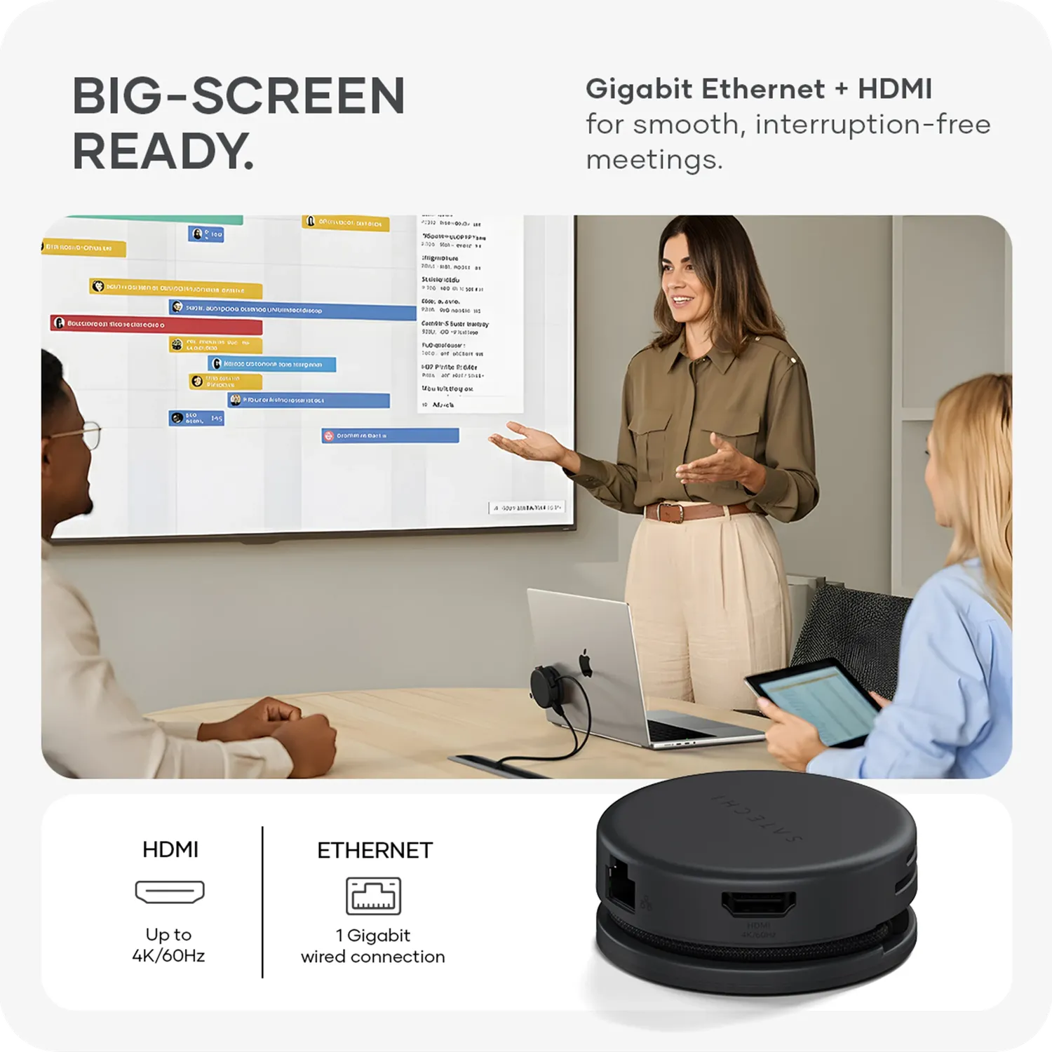 Satechi OntheGo 7-in-1 Multiport Adapter adaptor