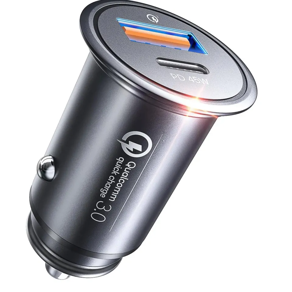 Timebox Incarcator Auto 67W USB Type-C Negru
