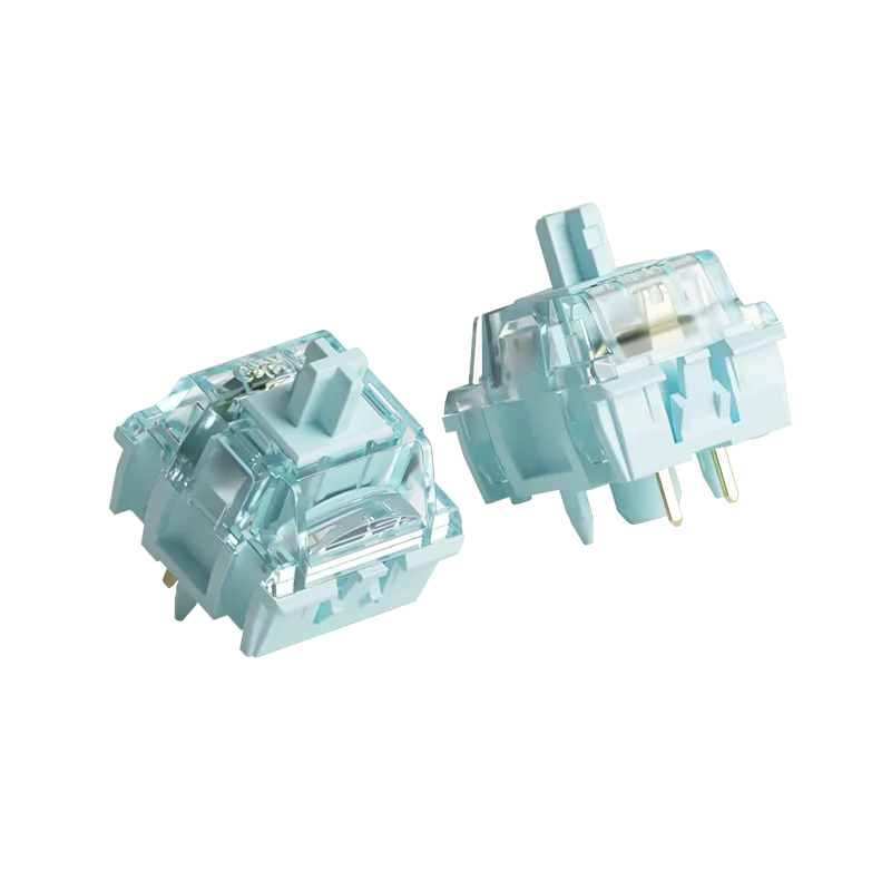 MonsGeek V5 Creamy Blue Pro Switch-uri Lubrifiate