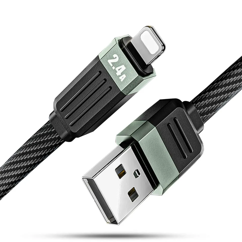 Timebox Cablu USB-Lightning 27W 1m Negru