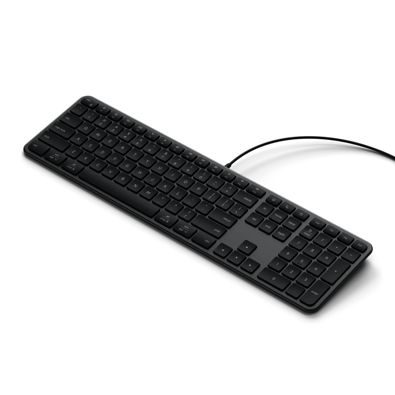 Satechi Slim LX3 tastatura cu fir argintie USB-C