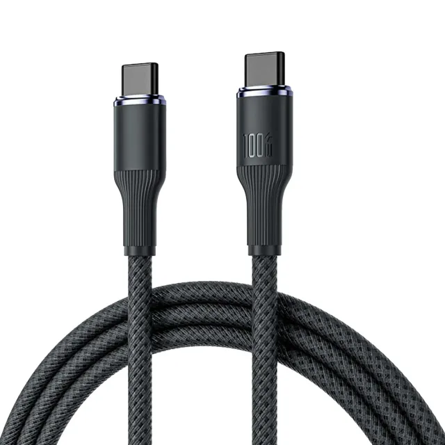 Timebox cablu USB-C 100W 2m negru transfer date