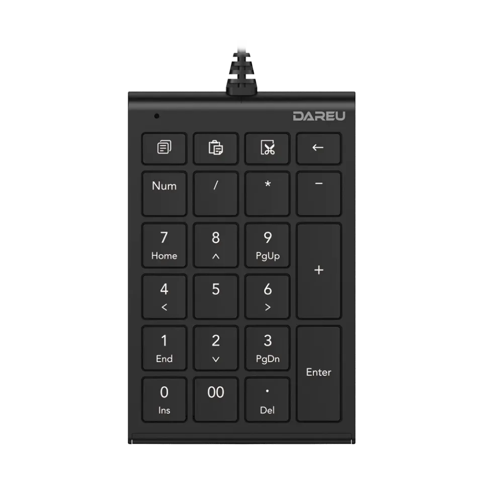 Dareu LK22 tastatura numerica neagra USB