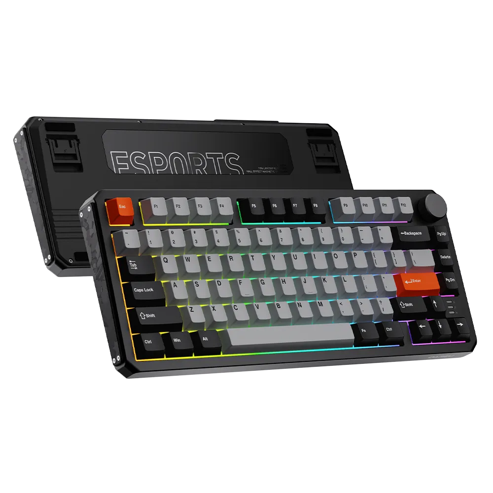 Dareu A75 HE tastatura gaming neagra aluminiu