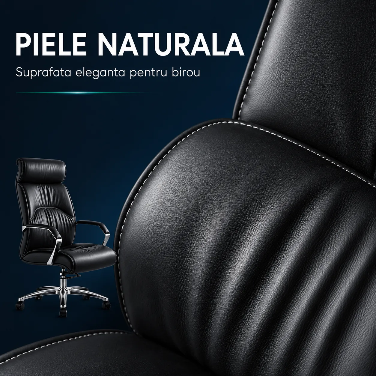 Timebox Scaun Birou Ergonomic 360 Negru Inclinare 135