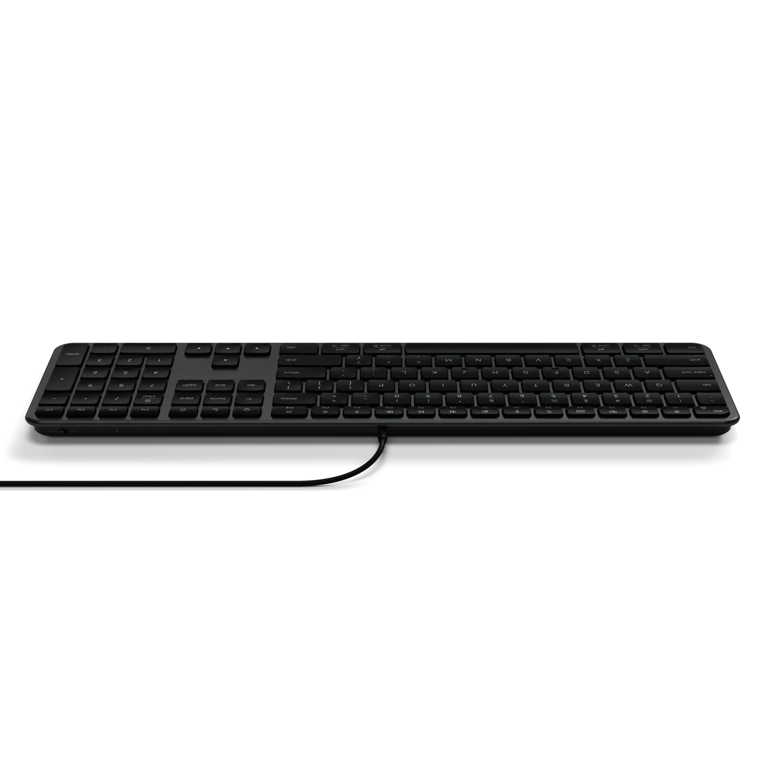 Satechi Slim LX3 tastatura cu fir argintie USB-C
