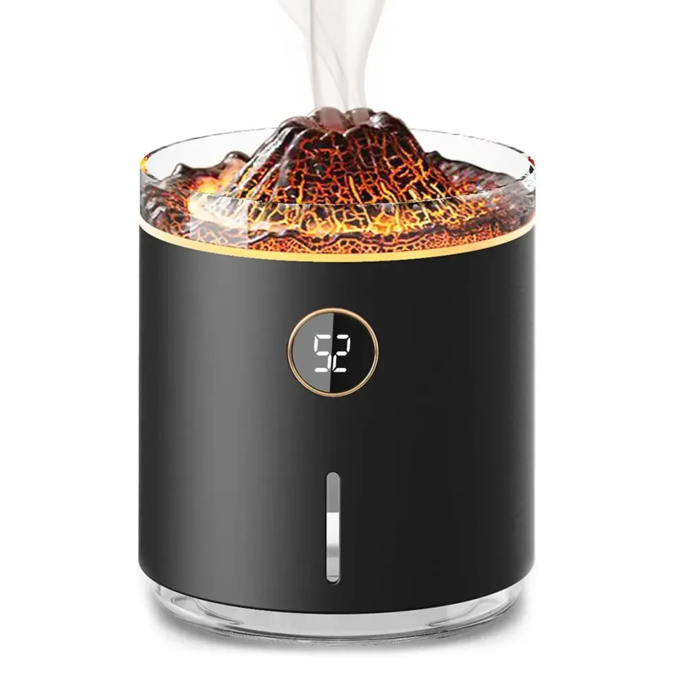 Timebox Vulcan Difuzor Uleiuri Esentiale 350ml Negru