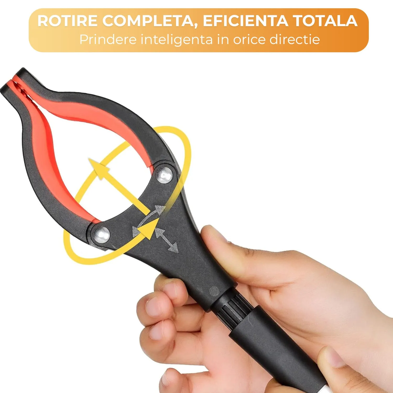 Timebox Cleste Pliabil Extensibil Aluminiu Portocaliu magnet