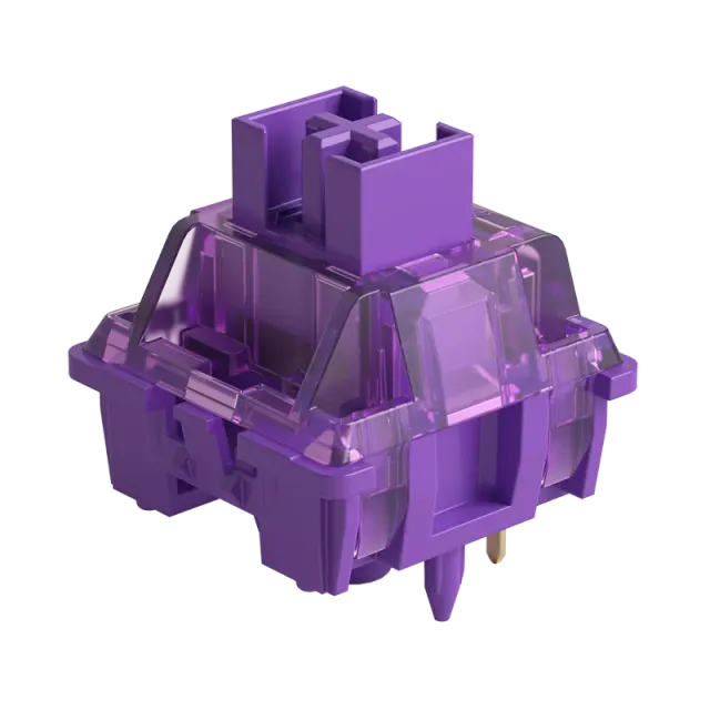 MonsGeek V3 Lavender Purple Pro switch liniar lubed