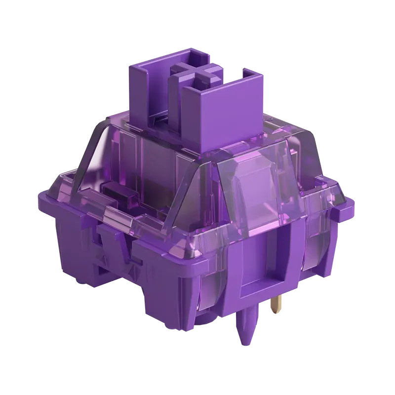 MonsGeek V3 Lavender Purple Pro switch liniar lubed