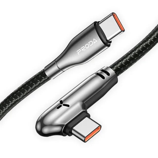 Timebox 60W cablu USB-C negru 1m rapid