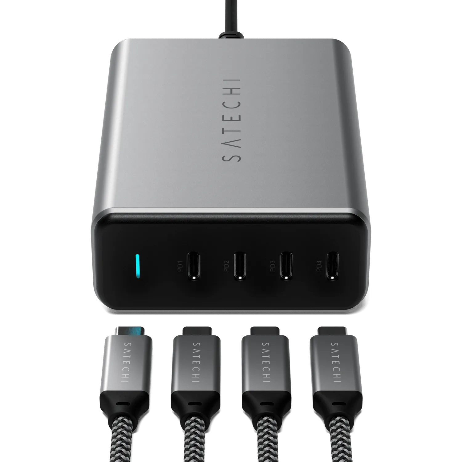 Satechi 165W incarcator USB-C 4 porturi GaN priza EU