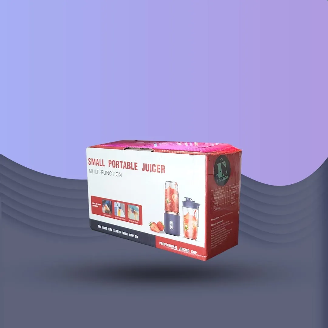 Timebox Mini blender portabil 400ml Albastru wireless