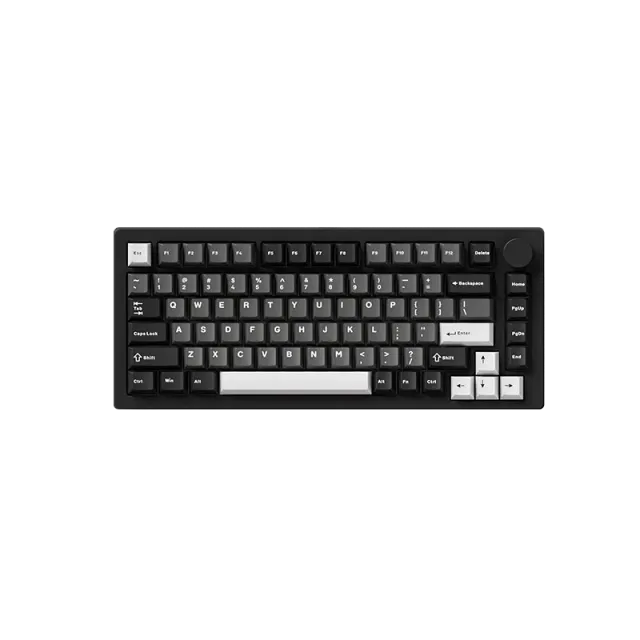 MonsGeek M1 V5 Black Silver tastatura RGB aluminiu