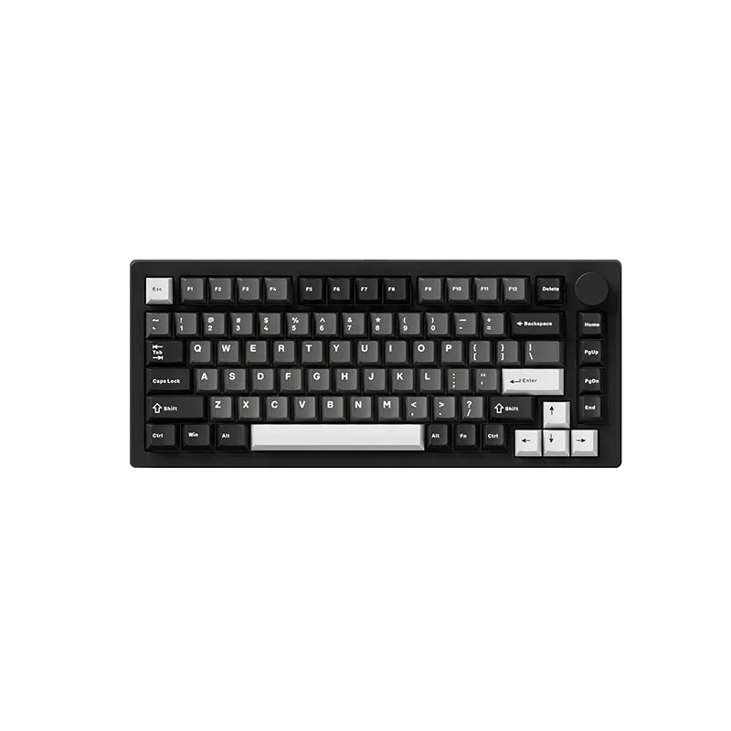 MonsGeek M1 V5 Black Silver tastatura RGB aluminiu