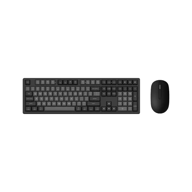 MonsGeek MX108 set tastatura + mouse wireless negru