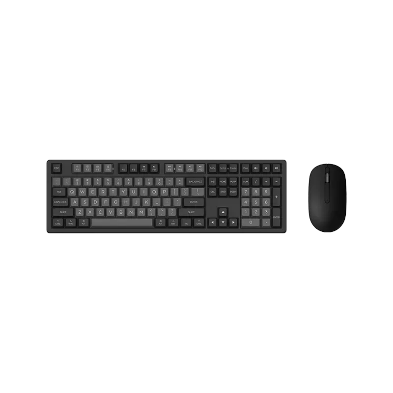 MonsGeek MX108 set tastatura + mouse wireless negru