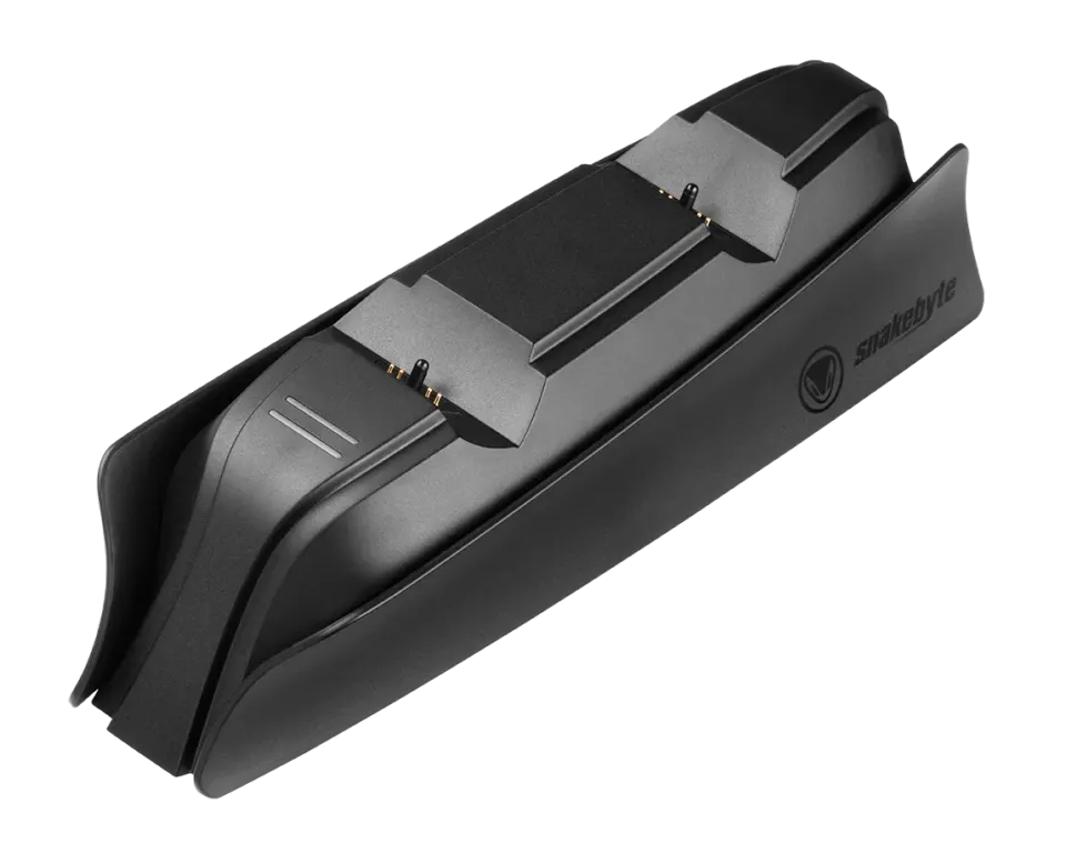 snakebyte Twin:Charge 5 statie incarcare PS5 neagra