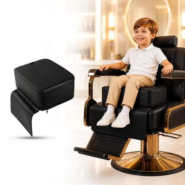 Timebox perna inaltare frizerie negru 42x33x17 cm