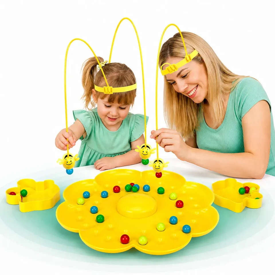 Timebox Albinuta joc interactiv tabla magnetica Galben 4+ ani