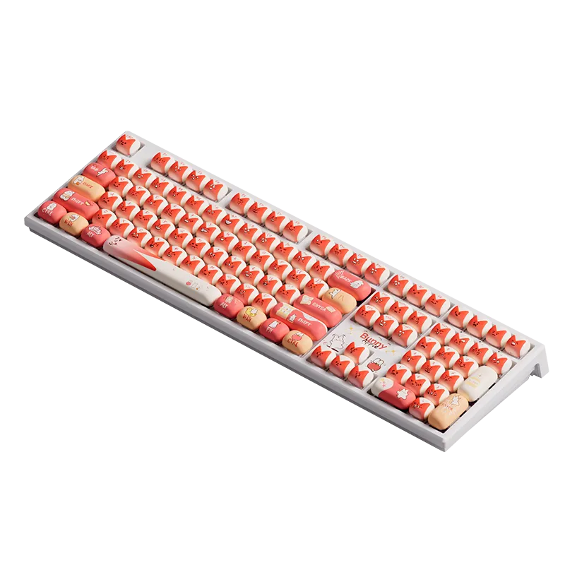 MonsGeek MG108B tastatura mecanica Bunny Apple 108 taste