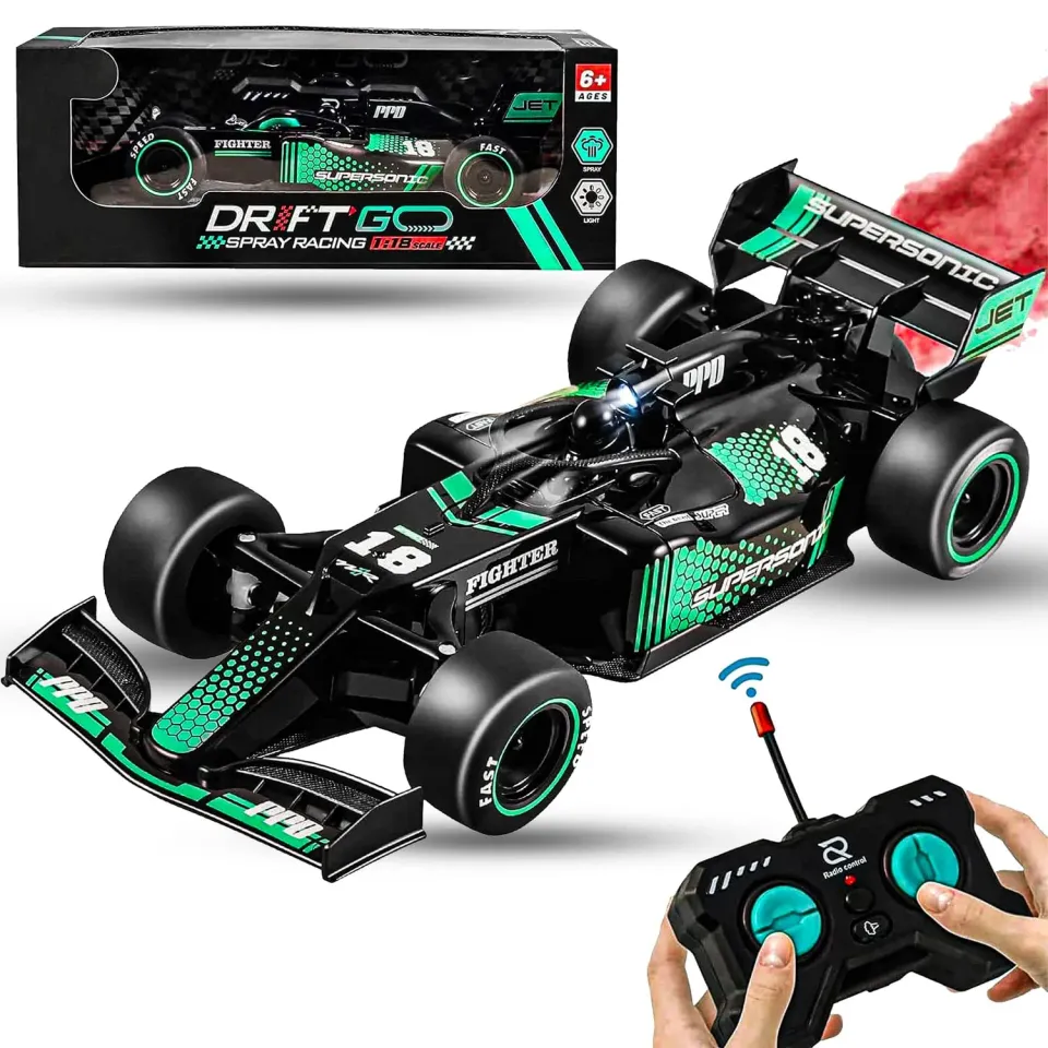 Timebox F1 masinuta RC 1:18 10km/h negru-albastru