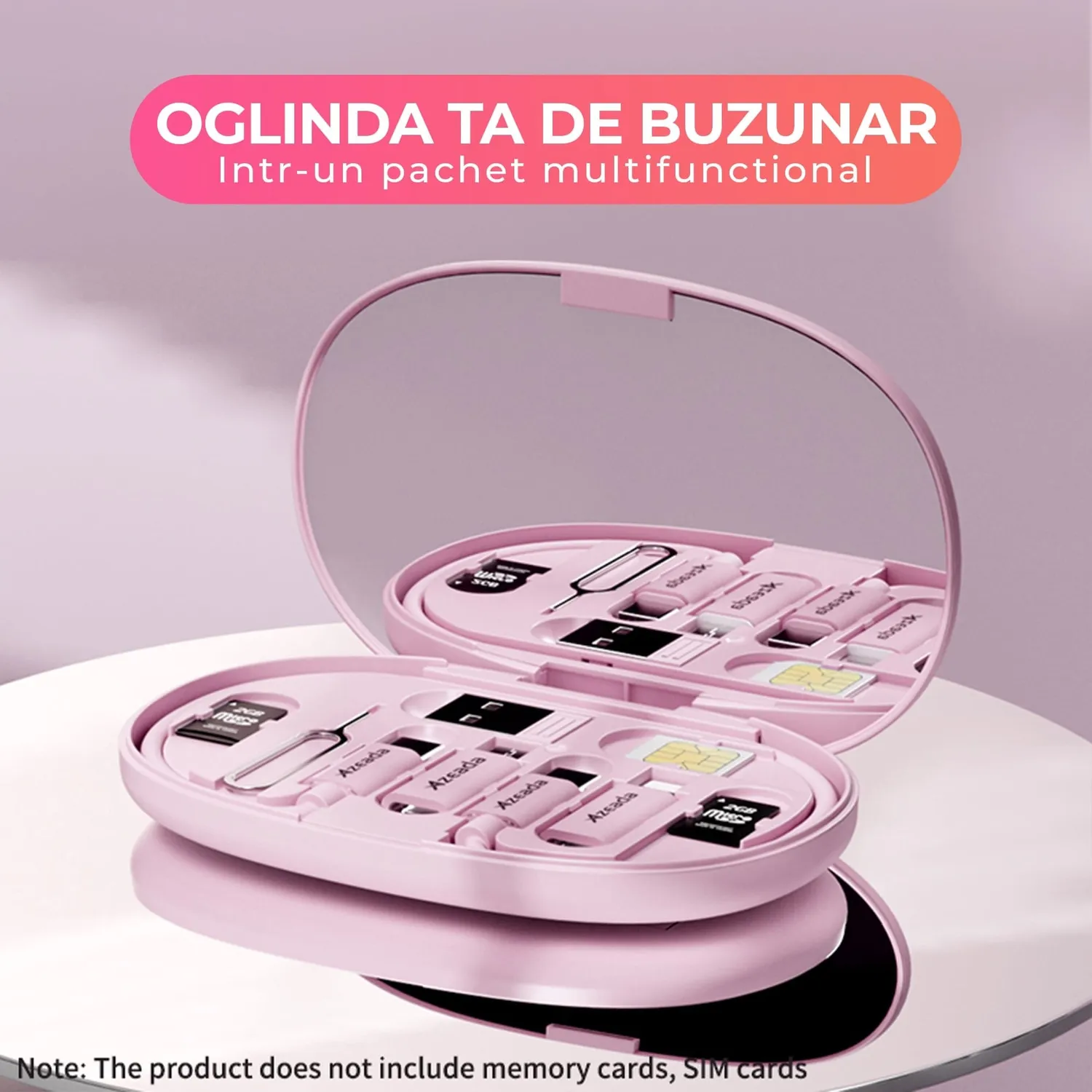 Timebox Cablu Date 5 in 1 60W Multifunctional Roz