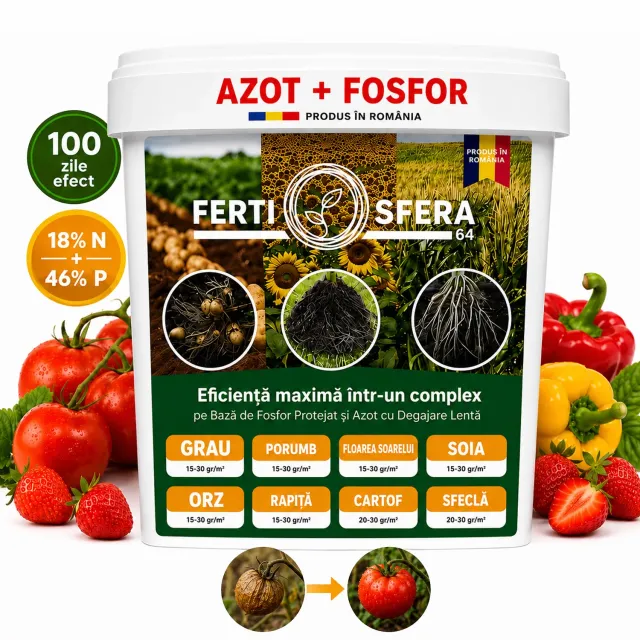 Ferti Sfera 64 Ingrasamant Complex NP 18% N 46% P
