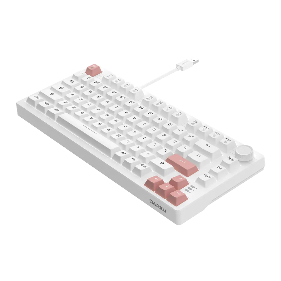 Dareu EK75 tastatura gaming 75% neagra rainbow