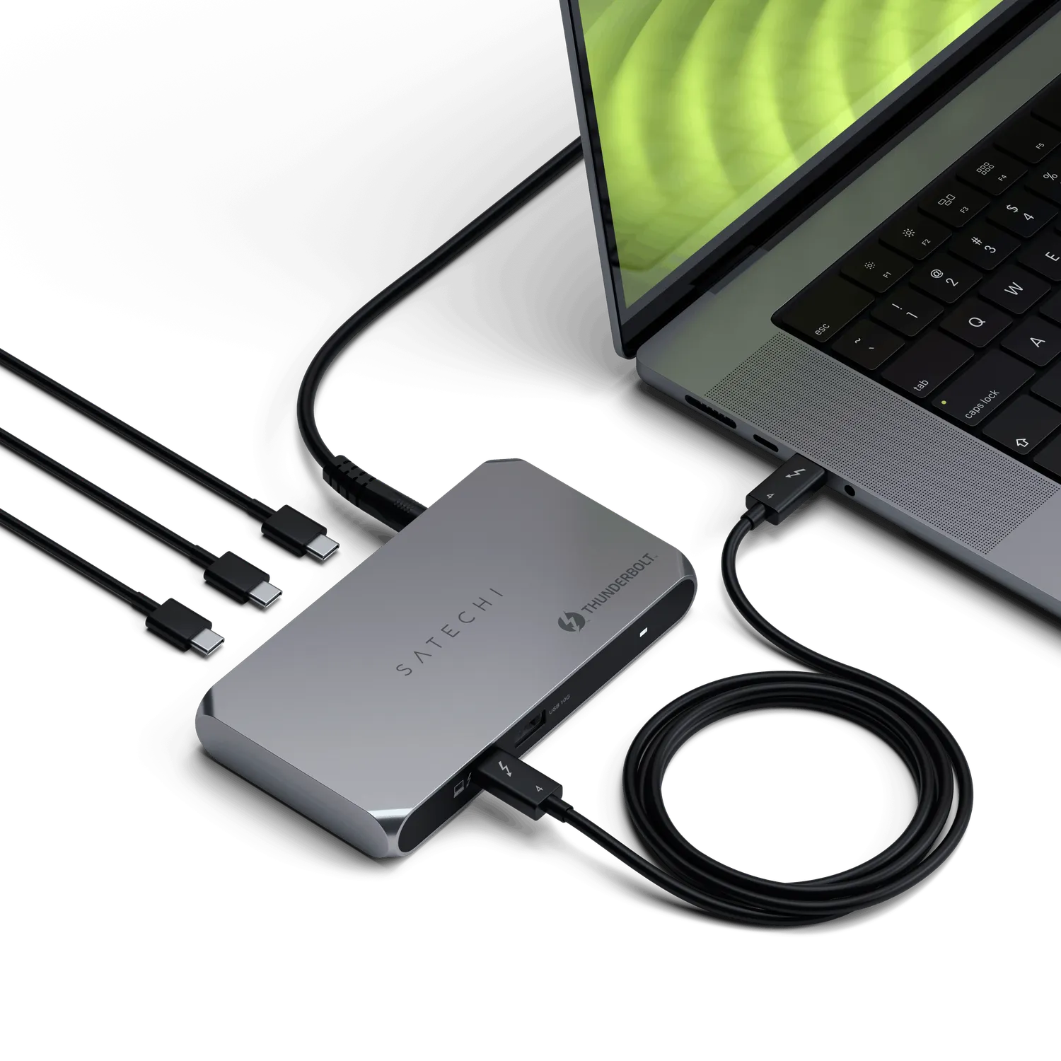 Satechi Thunderbolt 4 Slim Hub Pro hub USB-C EU 8K 40Gbps